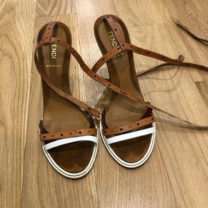 Fendi sandal heels